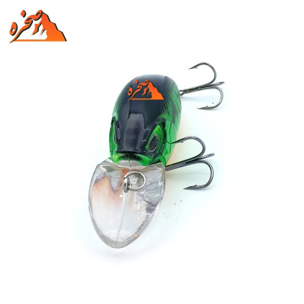 طعمه ماهیگیری کرنک برند BKK کد BC103 پرچمی وزن 15 گرم طول 7 سانتیمتر - تصویر 3