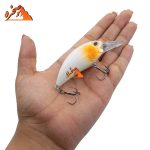 طعمه ماهیگیری کرنک برند BKK کد BC105 سفید وزن 15 گرم طول 7 سانتیمتر - تصویر 2