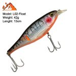طعمه اسپین SEAHORSE مدل L02-Float طول 13 سانت وزن 42 گرم
