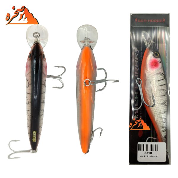 طعمه اسپین SEAHORSE مدل L02-Float طول 13 سانت وزن 42 گرم