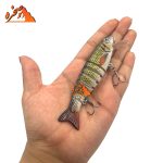 طعمه ماهیگیری هشت تکه کد S102 وزن 17 گرم طول 10 سانتیمتر - تصویر 3