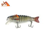 طعمه ماهیگیری هشت تکه کد S102 وزن 17 گرم طول 10 سانتیمتر - تصویر 5