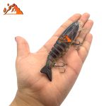 طعمه ماهیگیری هشت تکه کد S101 وزن 17 گرم طول 10 سانتیمتر - تصویر 4