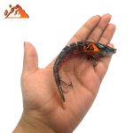 طعمه ماهیگیری هشت تکه کد B206 وزن 19.5 گرم طول 13 سانتیمتر - تصویر 2