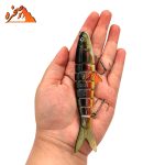 طعمه ماهیگیری هشت تکه کد B208 وزن 19.5 گرم طول 13 سانتیمتر - تصویر 3
