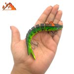 طعمه ماهیگیری هشت تکه کد B202 وزن 19.5 گرم طول 13 سانتیمتر - تصویر 3