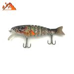 طعمه ماهیگیری هشت تکه کد S105 وزن 17 گرم طول 10 سانتیمتر - تصویر 2