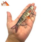 طعمه ماهیگیری هشت تکه کد B201 وزن 19.5 گرم طول 13 سانتیمتر - تصویر 5