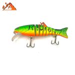طعمه ماهیگیری هشت تکه کد S103 وزن 17 گرم طول 10 سانتیمتر - تصویر 3