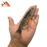 طعمه ماهیگیری هشت تکه کد B203 وزن 19.5 گرم طول 13 سانتیمتر - تصویر 3