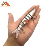 طعمه ماهیگیری هشت تکه کد B204 وزن 19.5 گرم طول 13 سانتیمتر - تصویر 5