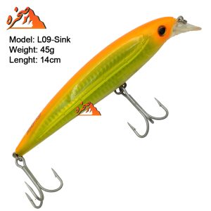 لور اسپین سی هورس مدل L09-Sink طول 14 سانت 45 گرم
