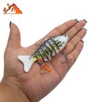 طعمه استخوانی 7 تکه کد 101GLD طول 10 سانت 15 گرم - تصویر 5