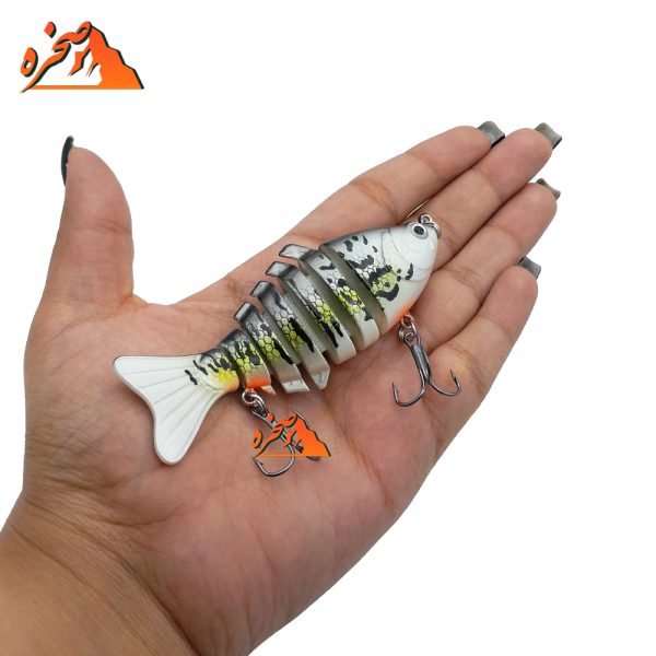 طعمه استخوانی 7 تکه کد 101GLD طول 10 سانت 15 گرم - تصویر 5