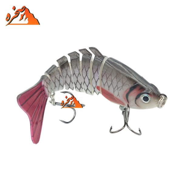 طعمه استخوانی 7 تکه کد 105GRY طول 10 سانت 15 گرم - تصویر 2