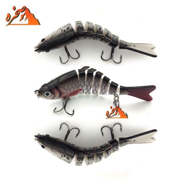 طعمه استخوانی 7 تکه کد 105GRY طول 10 سانت 15 گرم - تصویر 3