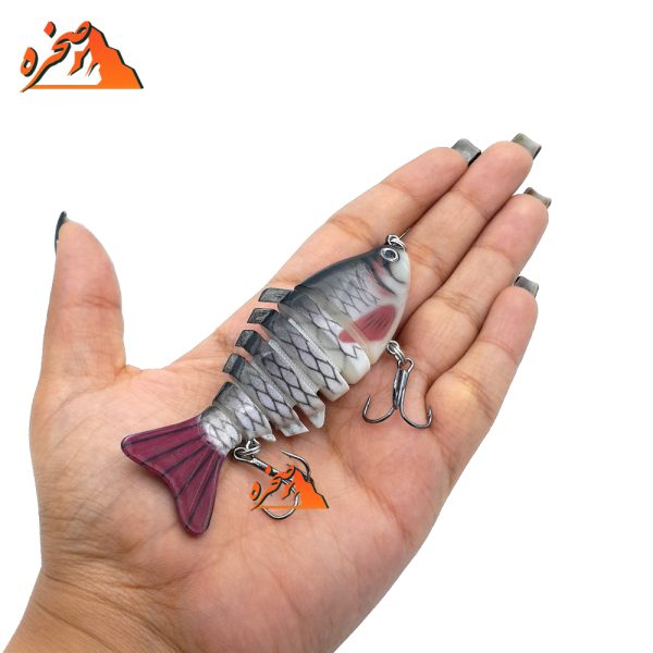 طعمه استخوانی 7 تکه کد 105GRY طول 10 سانت 15 گرم - تصویر 4