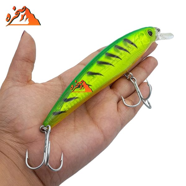 لور تایگر ژاپنی NOMURA FIRE TIGER وزن 44 گرم طول 14 سانتیمتر - تصویر 2