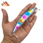 لور ماهیگیری اسپین آب شور کد SWL305 رنگین کمانی وزن 40 گرم