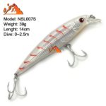 طعمه اسپین نئوبی مدل NSL007S طول 14 سانت وزن 39 گرم