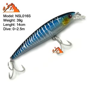 طعمه اسپین نئوبی مدل NSL016S طول 14 سانت وزن 39 گرم