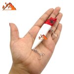 لور پاپر ماهیگیری کد PR101 سفید سر قرمز وزن 11.5 گرم طول 9 سانتیمتر - تصویر 2