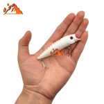 لور پاپر ماهیگیری کد PR106 سفید خط نارنجی وزن 11.5 گرم طول 9 سانتیمتر - تصویر 3