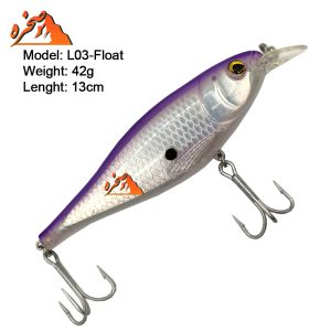 طعمه اسپین SEAHORSE مدل L03-Float طول 13 سانت وزن 42 گرم