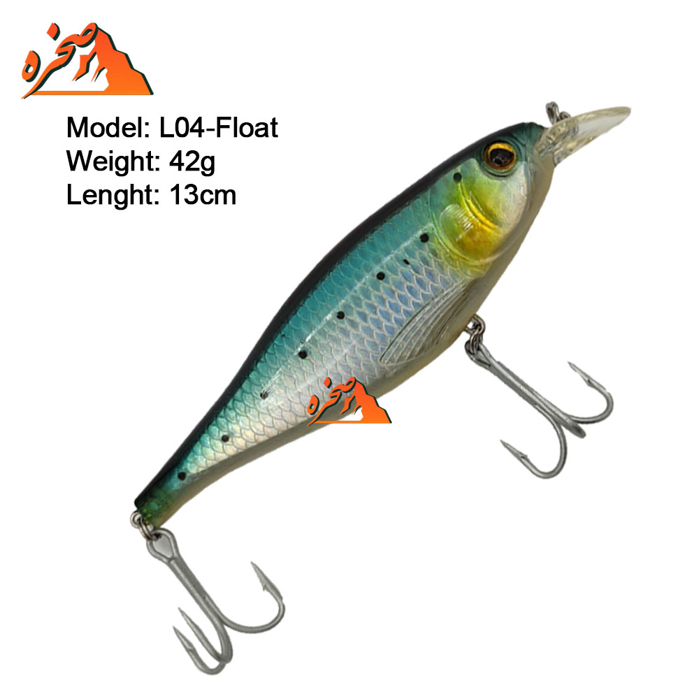 seahorse-L04Float-s-1 طعمه اسپین SEAHORSE مدل L04-Float طول 13 سانت وزن 42 گرم