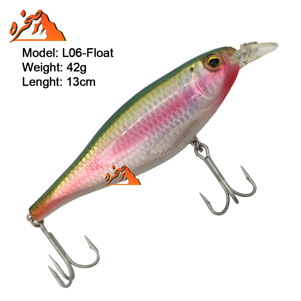 seahorse-L06Float-13cm-42g-s-1 طعمه اسپین SEAHORSE مدل L06-Float طول 13 سانت وزن 42 گرم