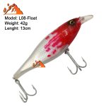 طعمه اسپین SEAHORSE مدل L08-Float طول 13 سانت وزن 42 گرم