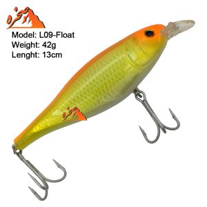 طعمه اسپین SEAHORSE مدل L09-Float طول 13 سانت وزن 42 گرم