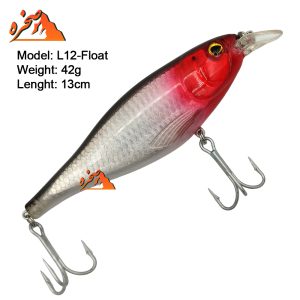 طعمه اسپین SEAHORSE مدل L12-Float طول 13 سانت وزن 42 گرم