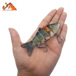 طعمه ماهیگیری شش تکه کد GBT113 وزن 20 گرم طول 9 سانتیمتر - تصویر 3