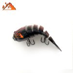 ماهی شش تکه رنگ قرمز کد RD604 وزن 15.5 گرم طول 7 سانتیمتر - تصویر 4