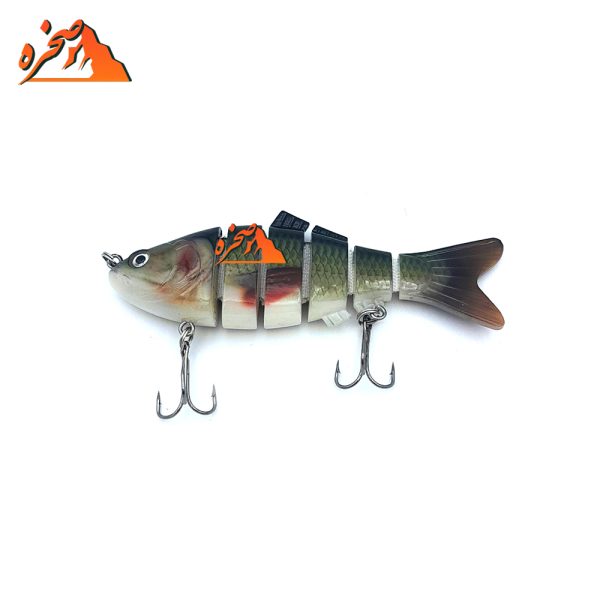 طعمه ماهیگیری شش تکه کد GBT113 وزن 20 گرم طول 9 سانتیمتر - تصویر 5