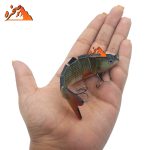 طعمه ماهیگیری شش تکه کد GRT112 وزن 20 گرم طول 9 سانتیمتر - تصویر 2
