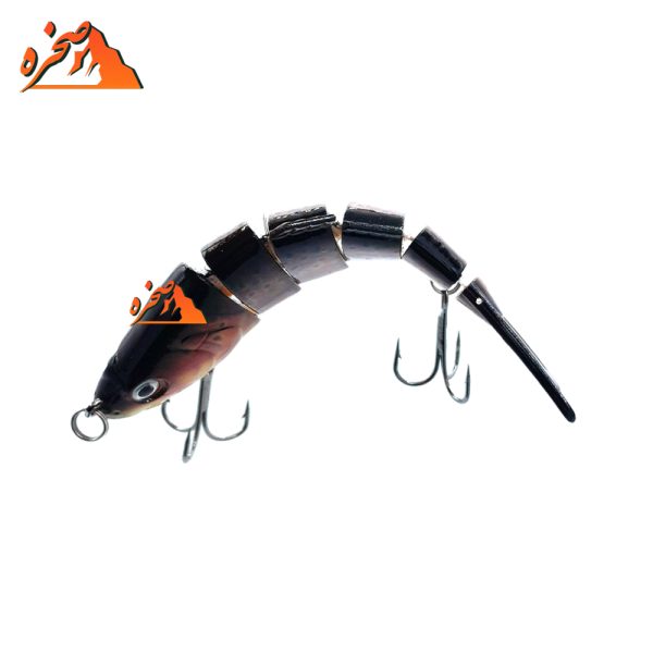 طعمه ماهیگیری شش تکه کد BRN114 وزن 20 گرم طول 9 سانتیمتر - تصویر 4