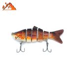 طعمه ماهیگیری شش تکه کد BRN114 وزن 20 گرم طول 9 سانتیمتر - تصویر 5