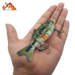طعمه ماهیگیری شش تکه کد ART110 وزن 20 گرم طول 9 سانتیمتر - تصویر 4