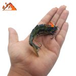 طعمه ماهیگیری شش تکه کد ART110 وزن 20 گرم طول 9 سانتیمتر