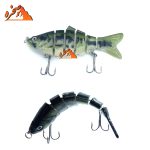 طعمه ماهیگیری شش تکه کد ART110 وزن 20 گرم طول 9 سانتیمتر