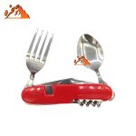 قاشق چنگال کمپینگ کوهنوردی کد 3514 - تصویر 2