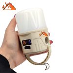 چراغ چادر شارژی با پنل خورشیدی و نمایشگر درصد شارژ کد 3488 - تصویر 4