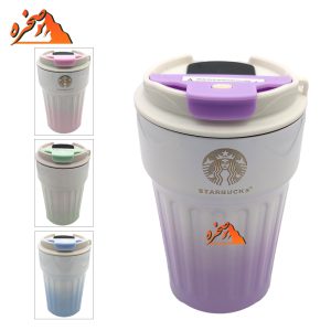 تراول ماگ COFFEE با نمایشگر دما 400 میلی لیتر