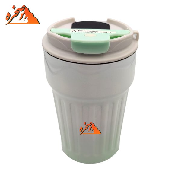 تراول ماگ COFFEE با نمایشگر دما 400 میلی لیتر