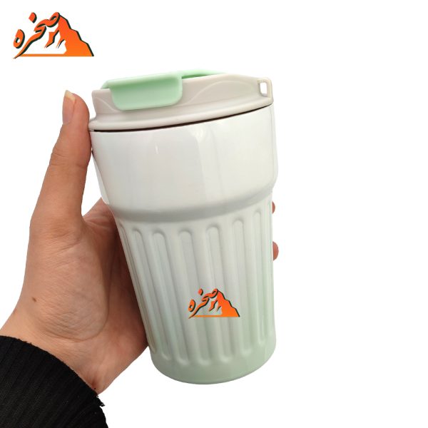 تراول ماگ COFFEE با نمایشگر دما 400 میلی لیتر - تصویر 3