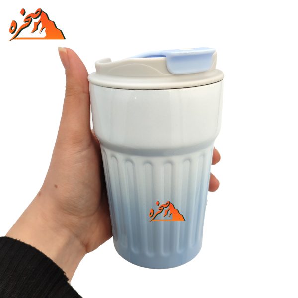 تراول ماگ COFFEE با نمایشگر دما 400 میلی لیتر - تصویر 5
