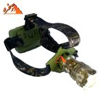 چراغ پیشانی شارژی ارتشی T328 با سه عدد باتری شارژی
