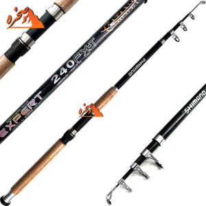 چوب ماهیگیری تلسکوپی shimano طول 2.40 متر